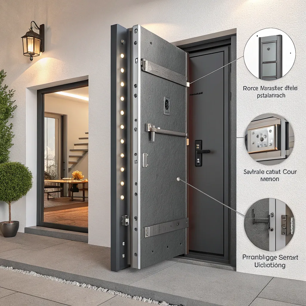 درب ضد سرقت ضد برش و ضد دیلم برای امنیت بالا