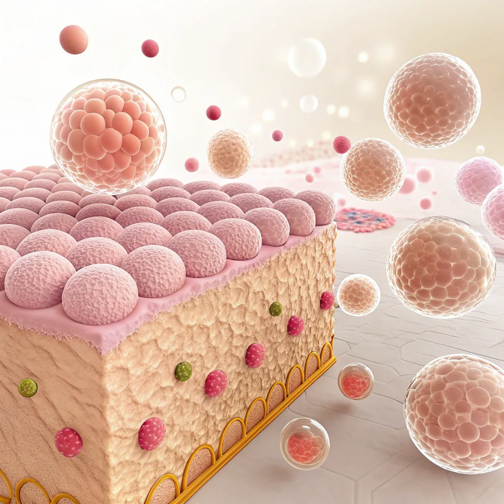 مقایسه اثر رتینول و پپتید در بازسازی سلولی