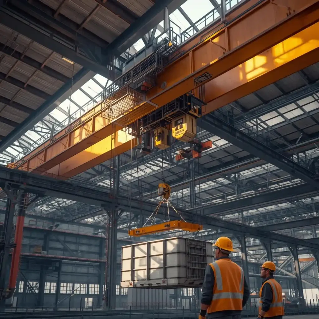 نحوه محاسبه ظرفیت جرثقیل سقفی برای کارخانه و انبار