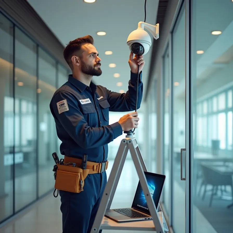 نصب دوربین مداربسته تحت شبکه IP در تهران نارمک