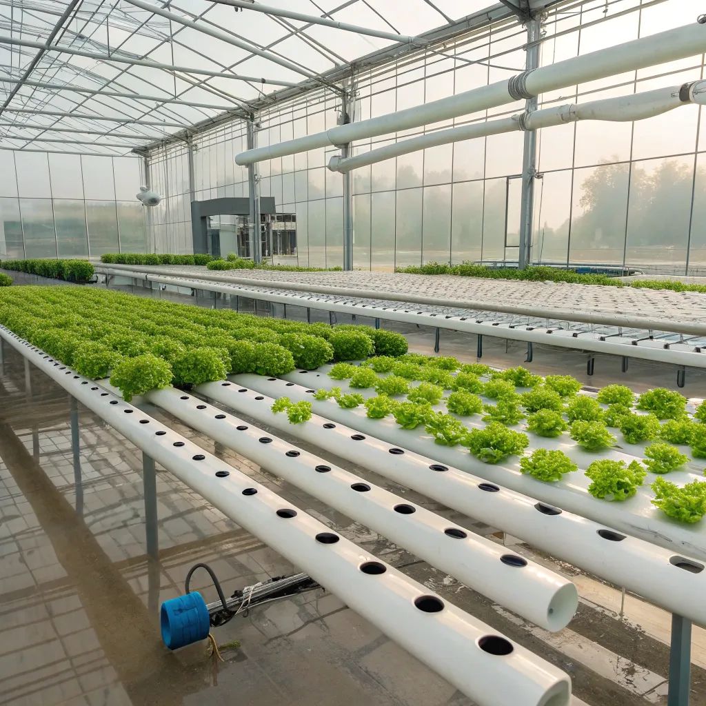 سیستم هیدروپونیک گلخانه در فردیس 2