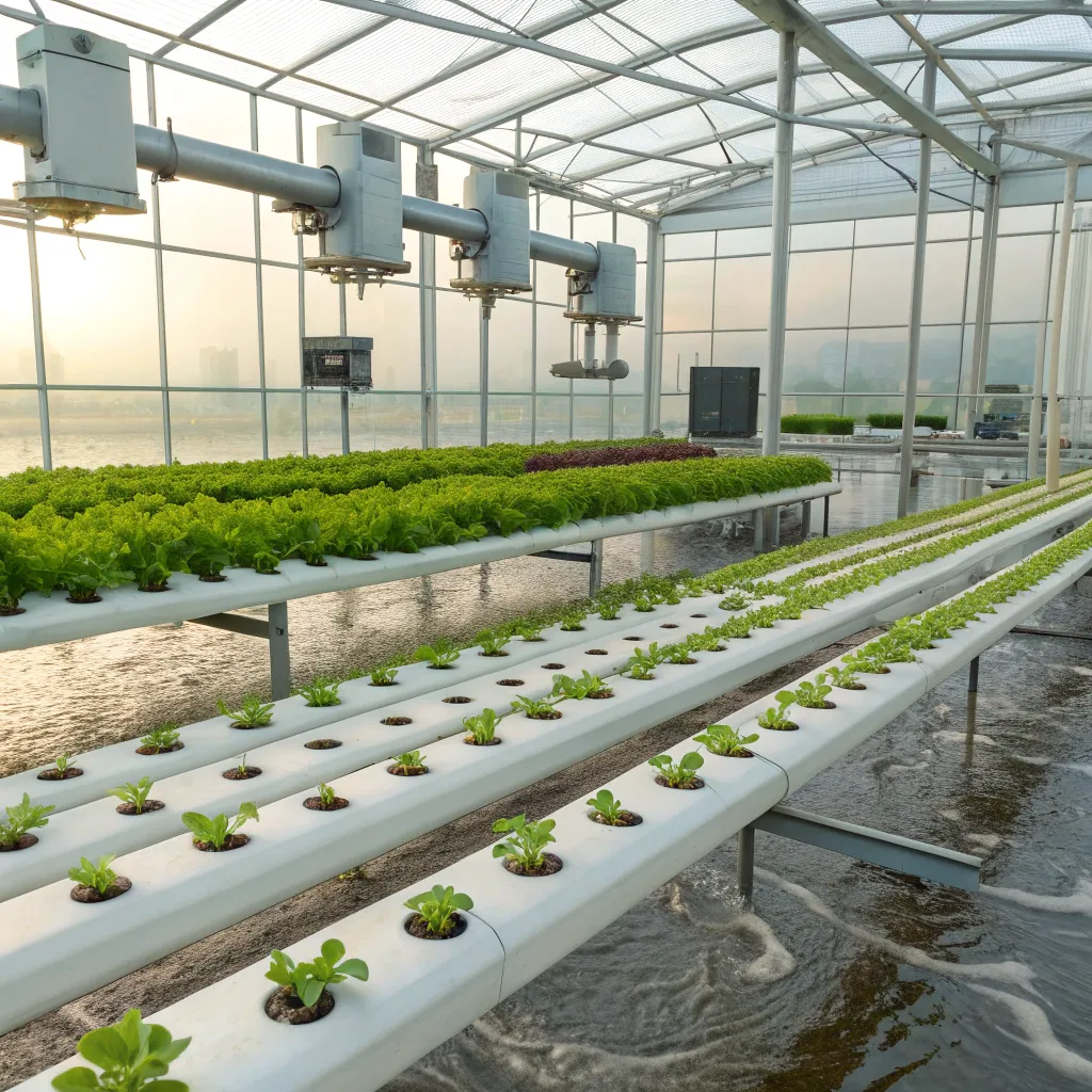 نصب سیستم هیدروپونیک گلخانه در فردیس