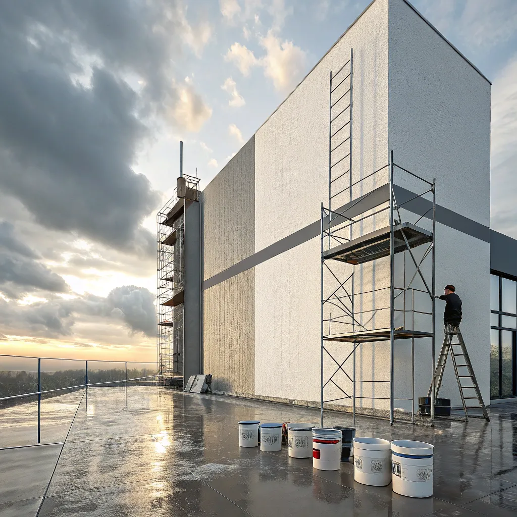 نقاشی نما با رنگ ضد رطوبت در تهران جردن