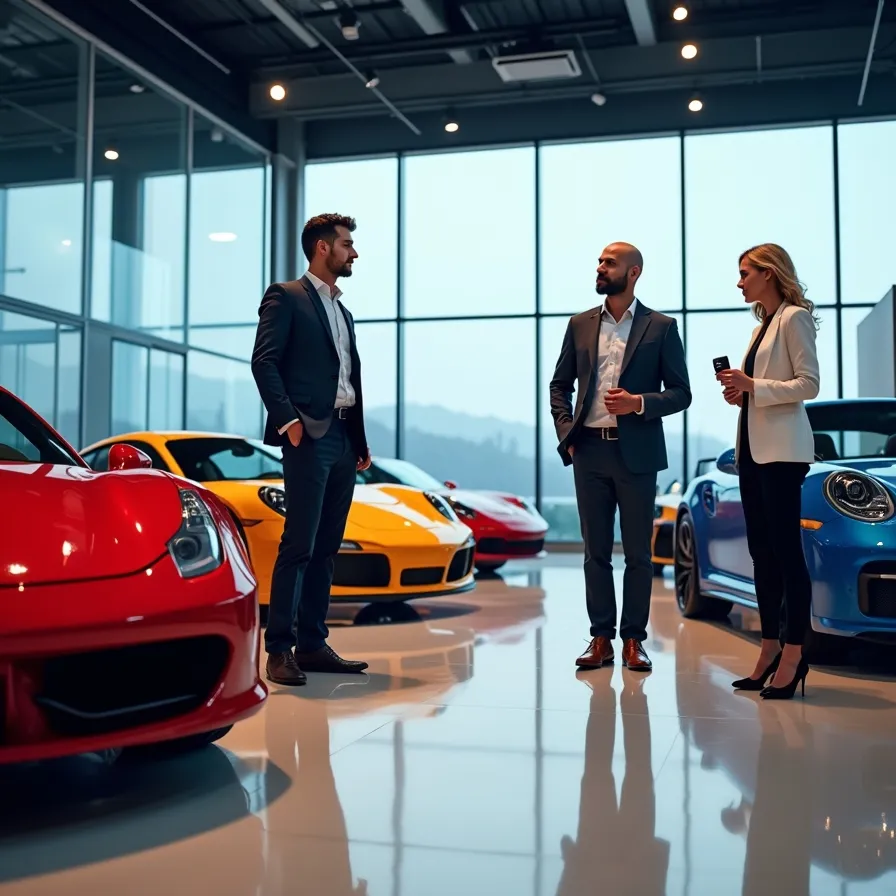 نمایشگاه خودروهای اسپرت با امکان تست درایو در تهران جردن