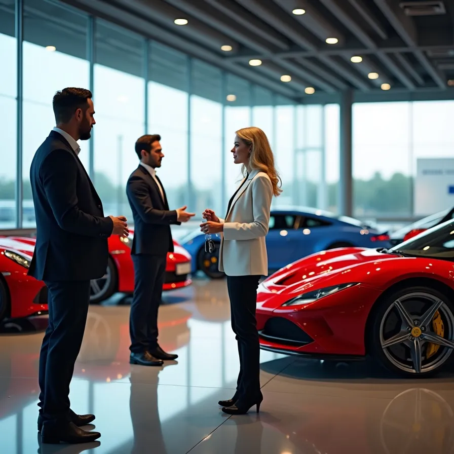 نمایشگاه خودروهای اسپرت با امکان تست درایو در تهران فرمانیه