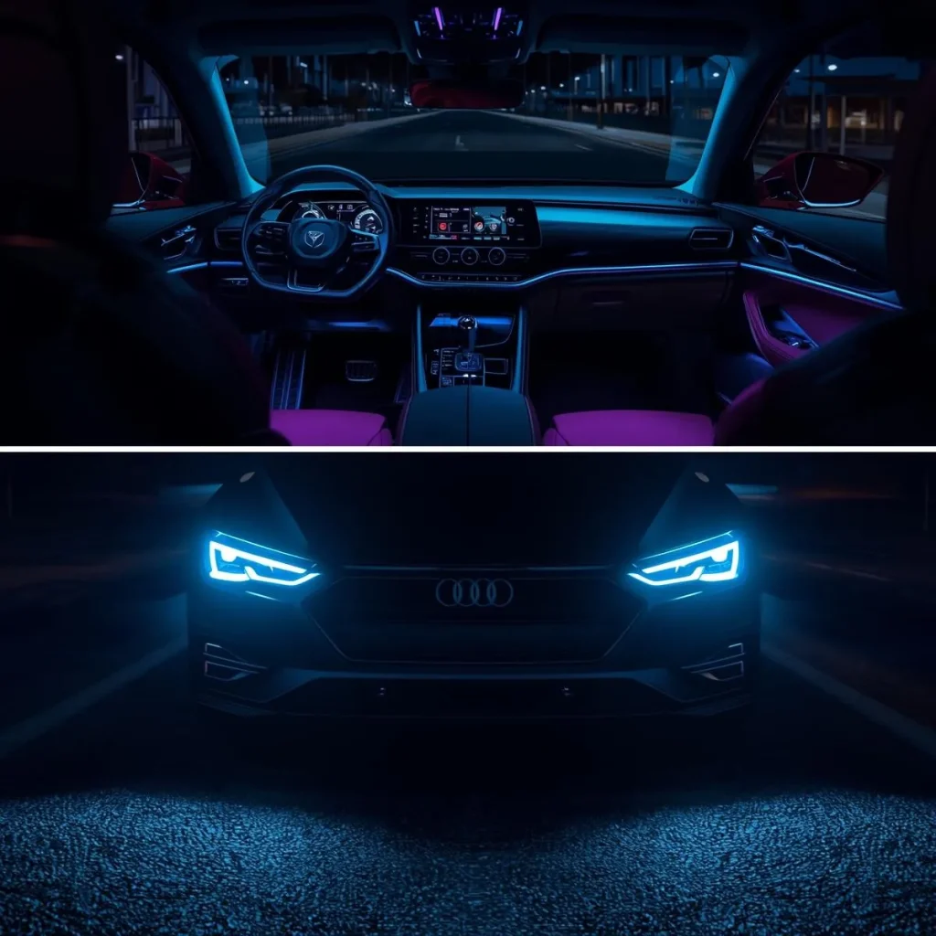 نورپردازی هوشمند خودرو ترند جدید رانندگان حرفه ای