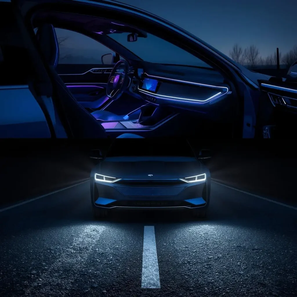 نورپردازی هوشمند خودرو ترند جدید رانندگان حرفه ای