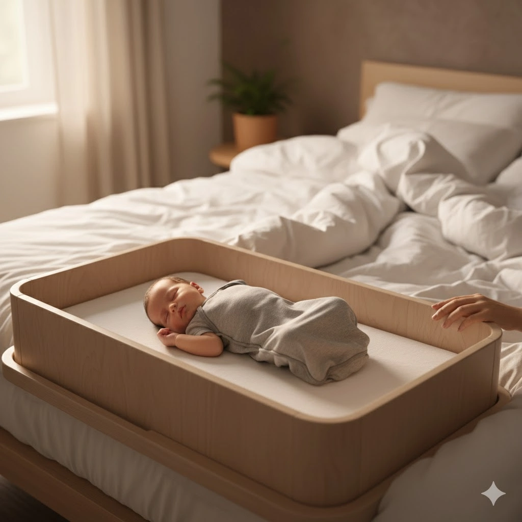 همه چیز درباره قرار دادن تخت نوزاد کنار مادر