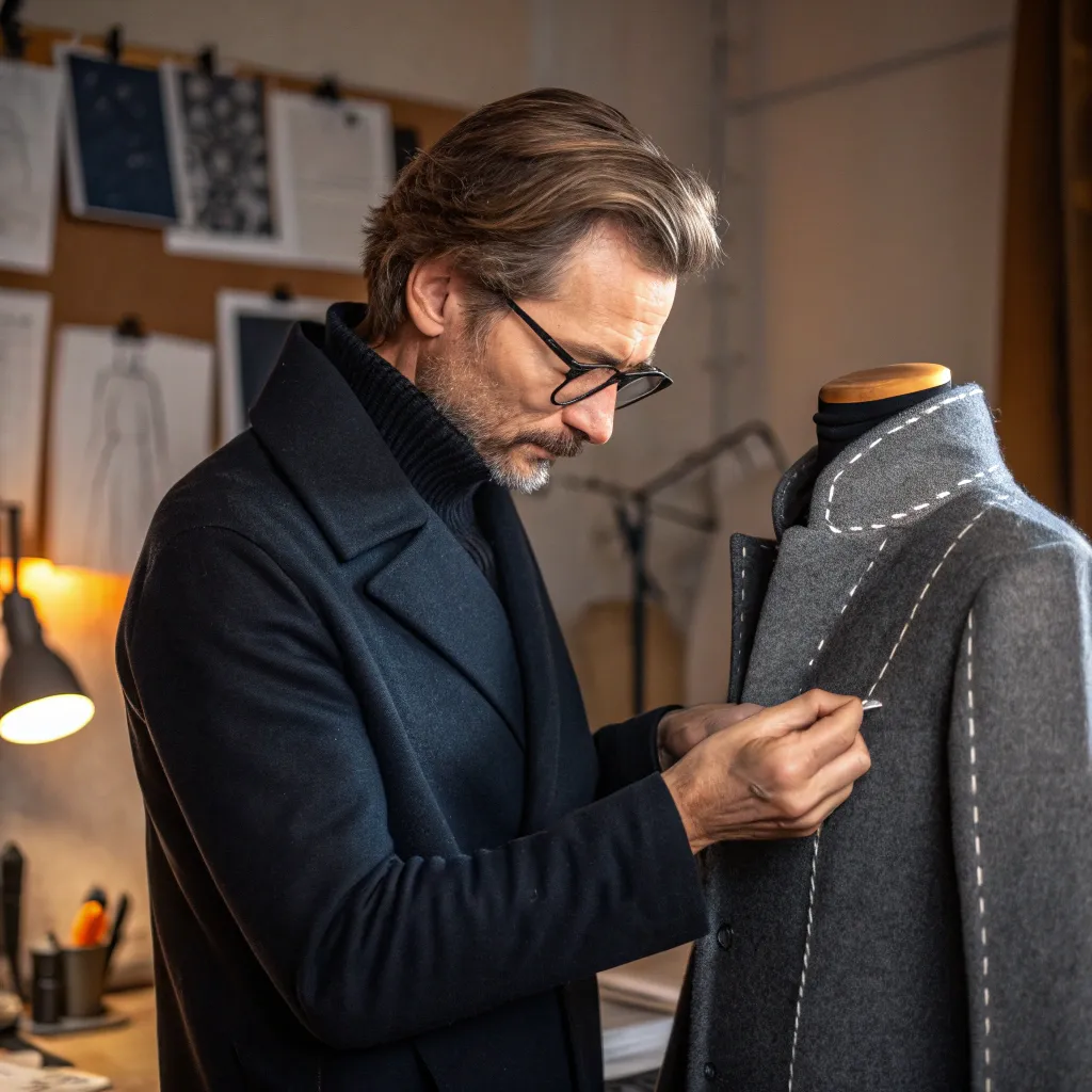 پارچه فوتر و 7 نکته دوخت پالتو گرم 1 فوتر و 7 نکته دوخت پالتو گرم 2