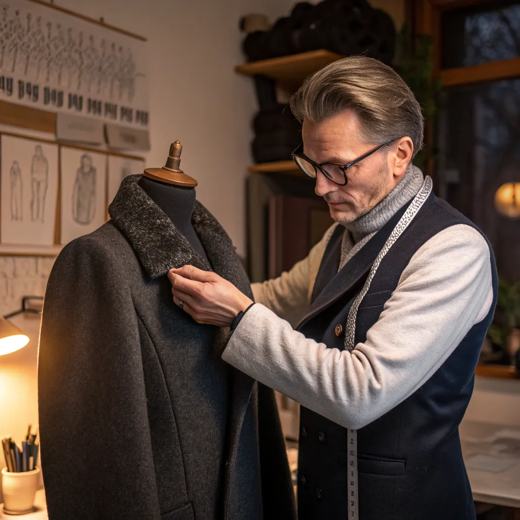 پارچه فوتر و 7 نکته دوخت پالتو گرم