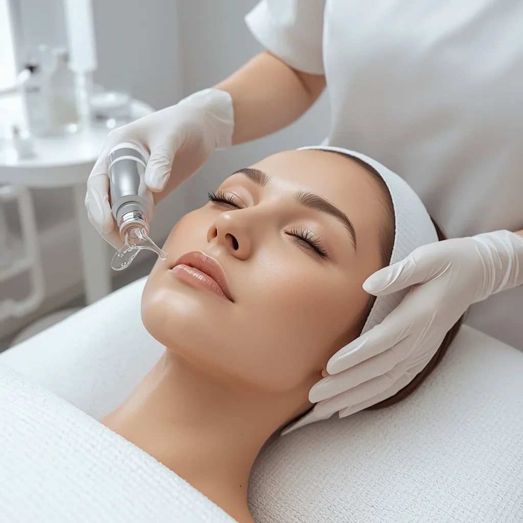 پاکسازی پوست با دستگاه هیدروفیشیال در تهران زعفرانیه