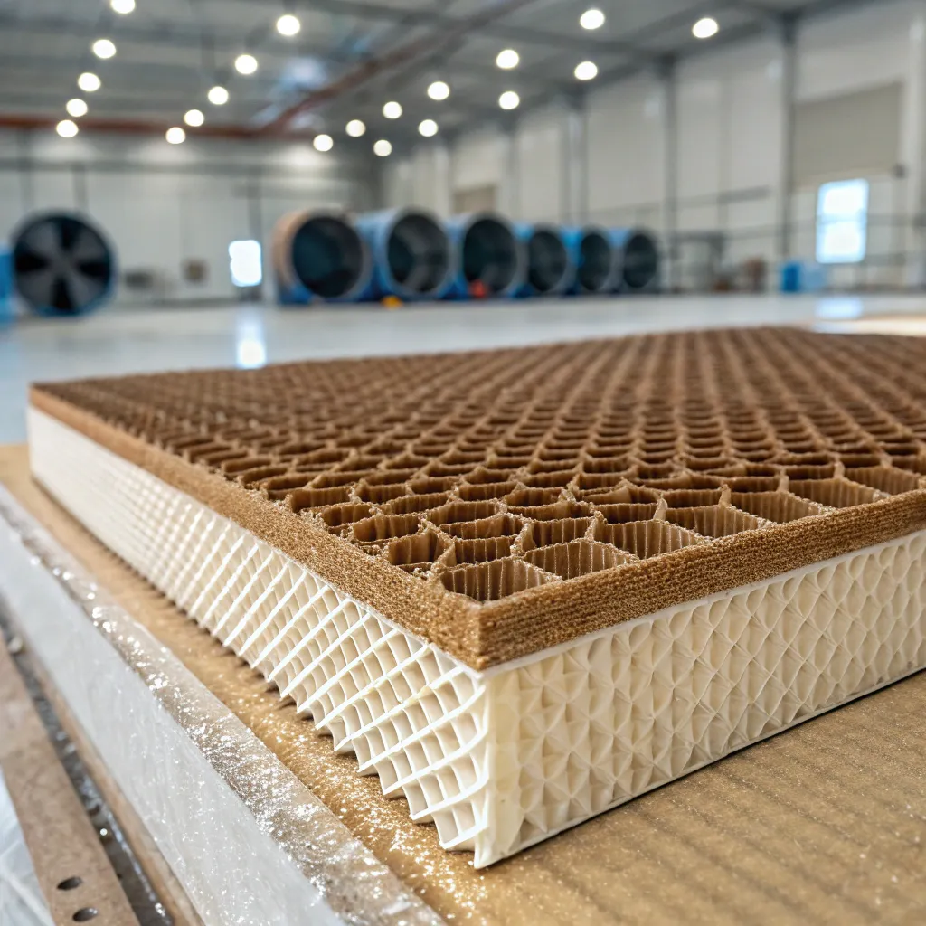 پد سلولزی چندلایه برای تبادل حرارت بهتر 1 سلولزی چندلایه برای تبادل حرارت بهتر 2