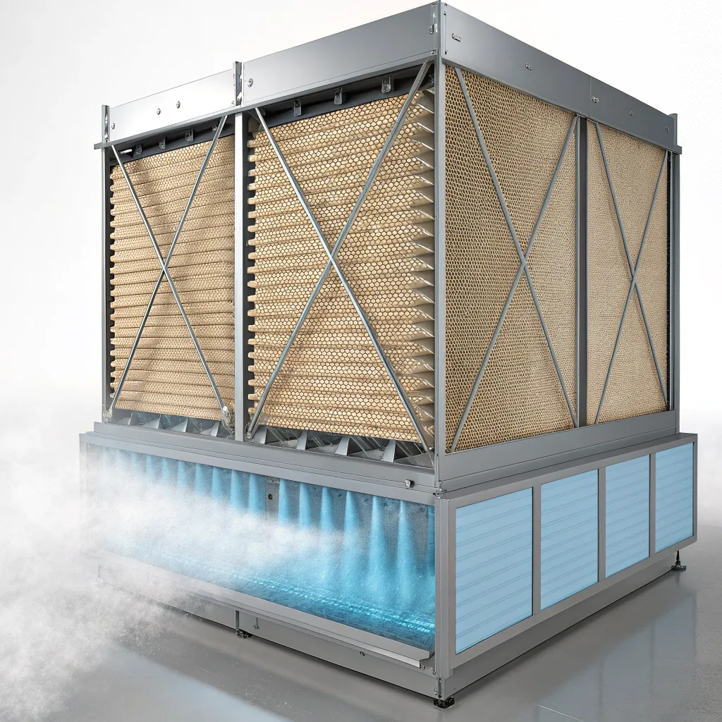 پد سلولزی کولر 7000 با تبخیر حداکثری آب 1 سلولزی کولر 7000 با تبخیر حداکثری آب 2