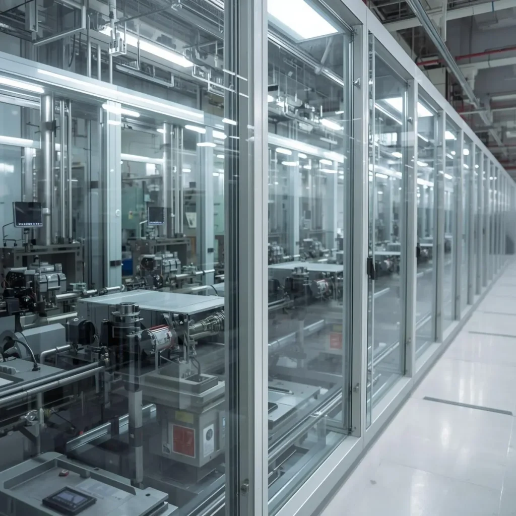 پلکسی در پوشش حفاظتی دستگاه ها و خطوط تولید