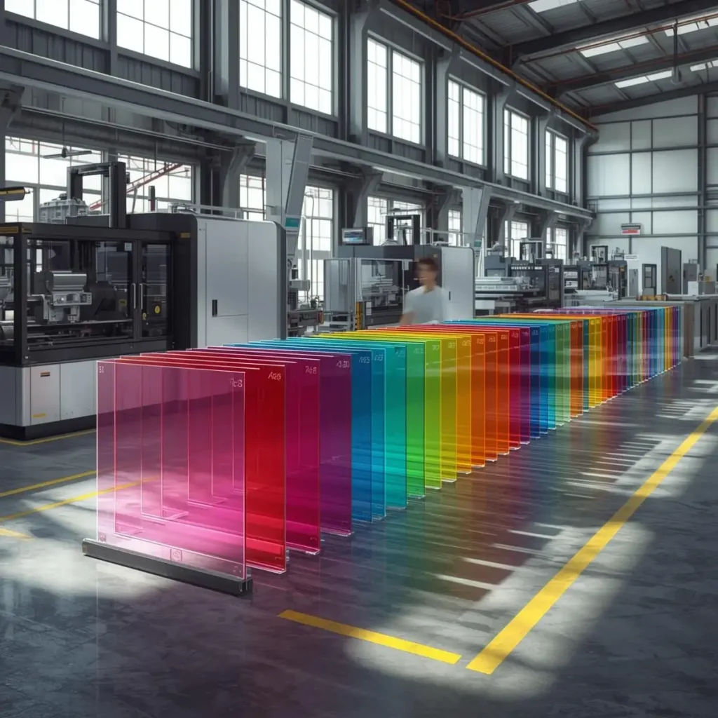 پلکسی رنگی صنعتی برای نشانه گذاری و کدگذاری در کارخانه ها