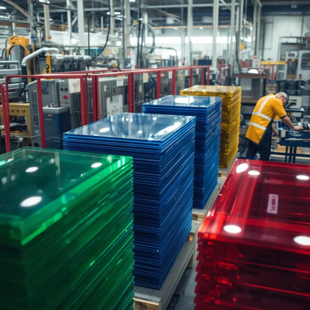 پلکسی رنگی صنعتی برای نشانه گذاری و کدگذاری در کارخانه ها