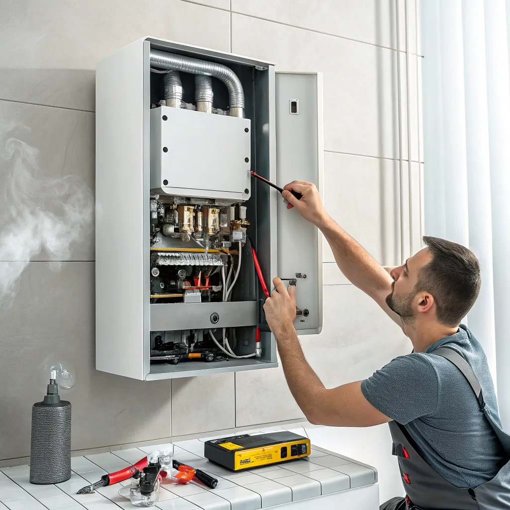 پکیج دیواری شما کار نمی‌کند؟ این 9 راهکار را امتحان کنید