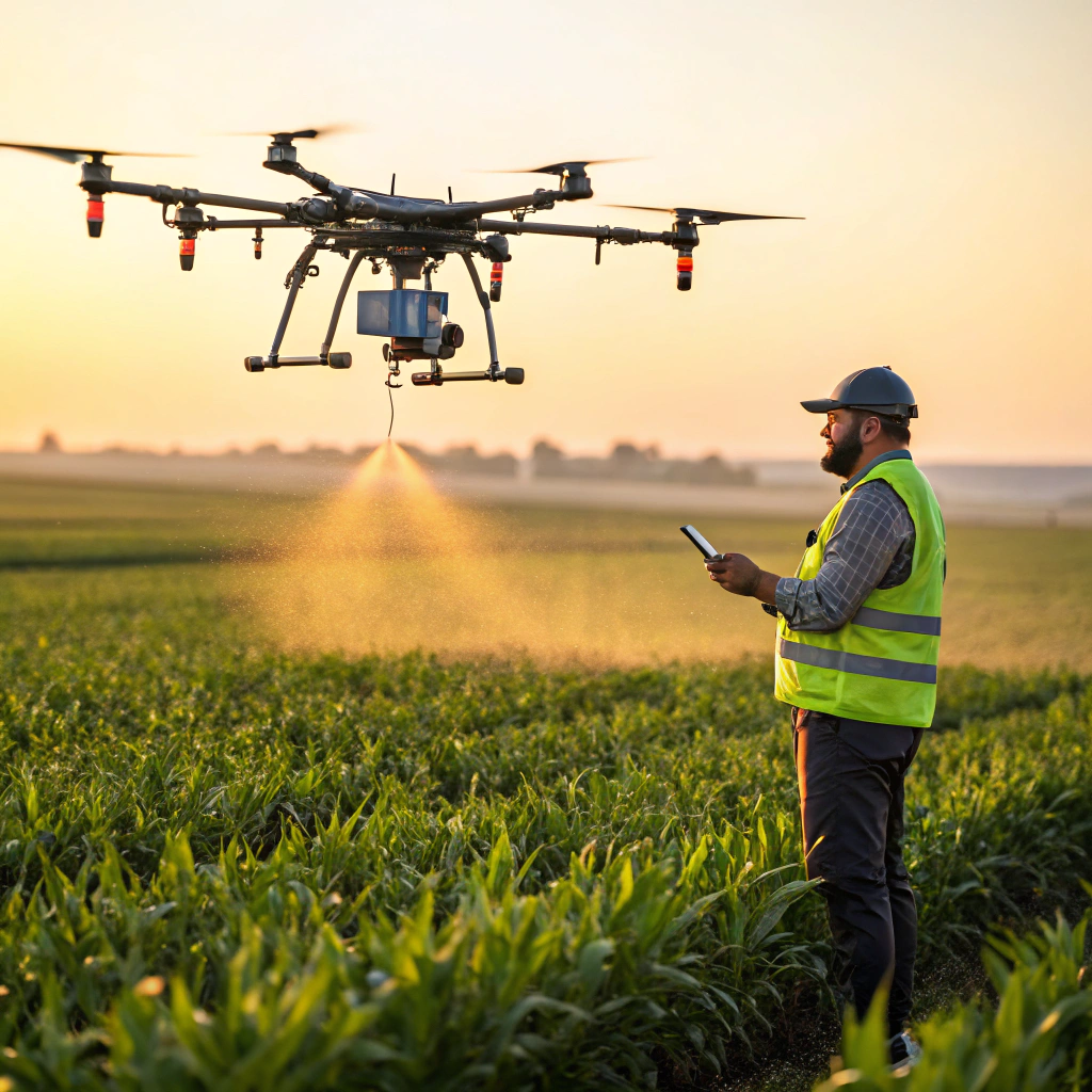 پهپادهای چندطیفی در کوددهی هدفمند 2