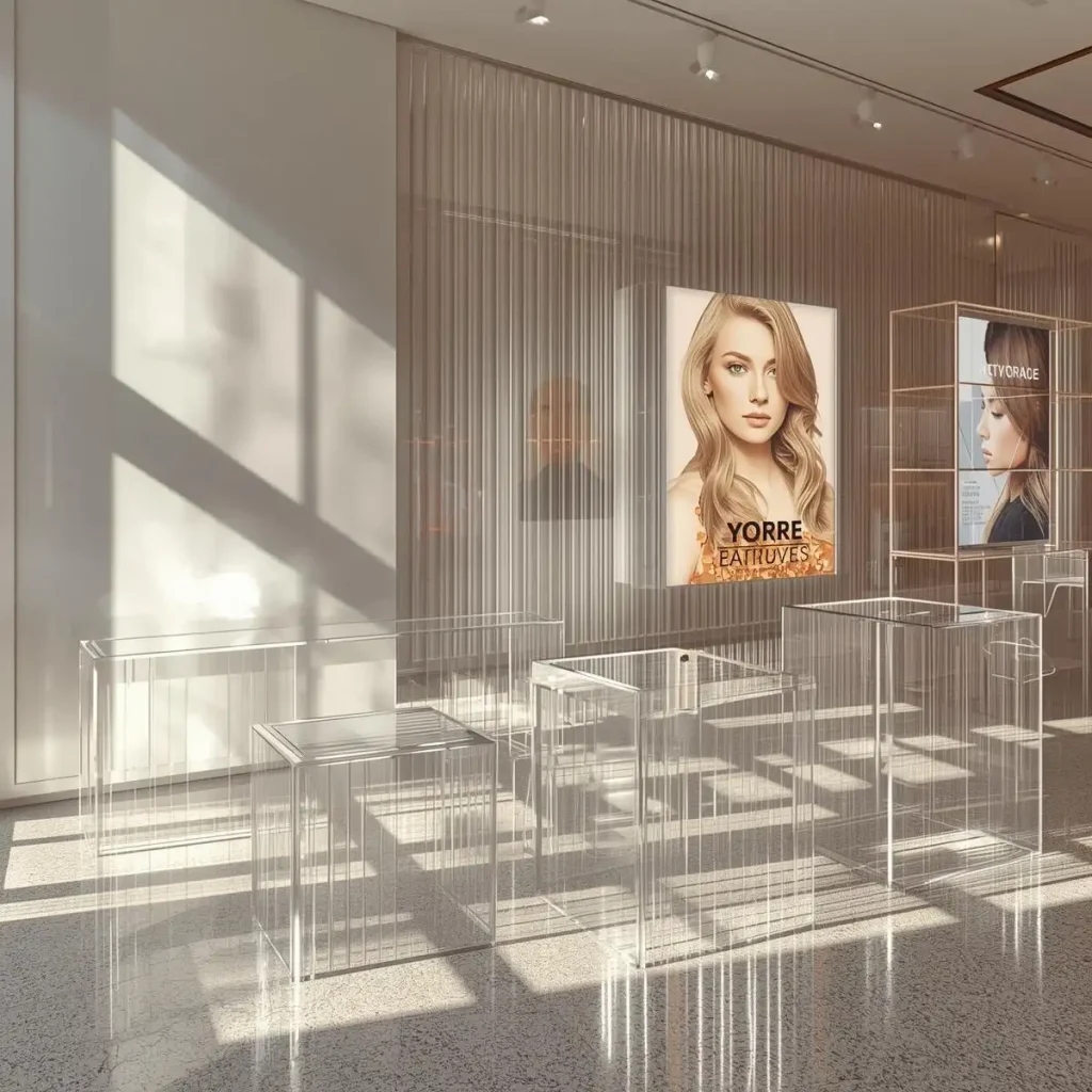 کاربردهای شگفت انگیز پلکسی در دکوراسیون و تبلیغات