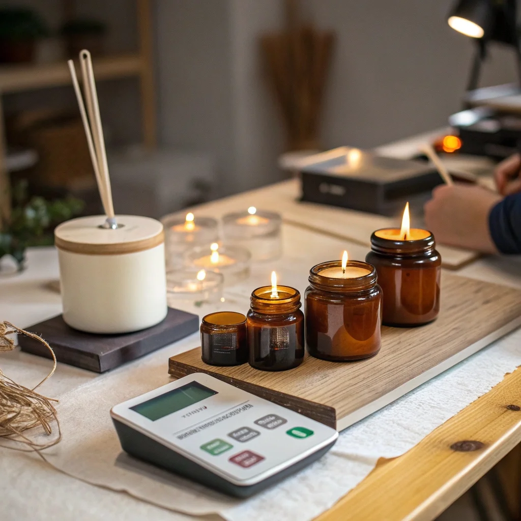کسب درآمد با ساخت شمع در منزل بدون هزینه زیاد