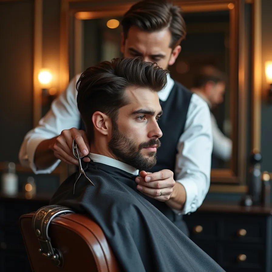 کوتاهی مو کلاسیک مردانه در تهران دروس