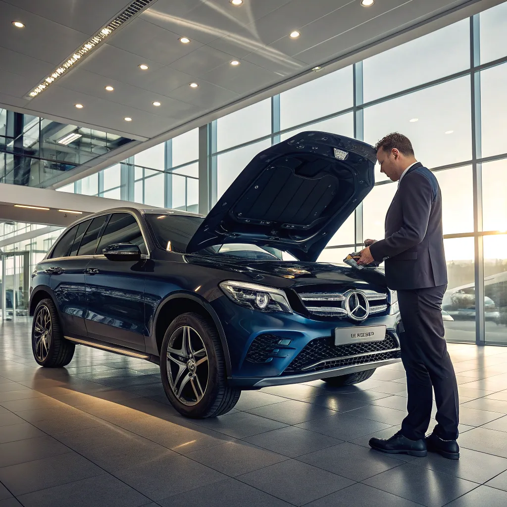 ۴ نکته کلیدی بررسی فنی مرسدس GLC قبل از خرید