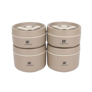 بهترین قیمت ظرف غذا مدل GB4806 مجموعه چهار عددی به همراه کیف و قاشق ارسال سراسر ایران