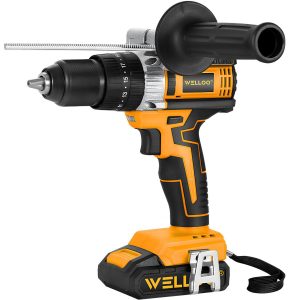 بهترین قیمت دریل شارژی چکشی پیچ گوشتی 13 میلی متری 21 ولت ولوو مدل 5O221T͏ ارسال سراسر ایران