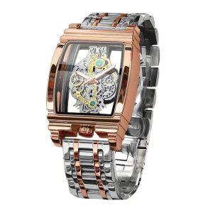 بهترین قیمت ساعت مچی عقربهای کوارتز مردانه مدل پشت شیشهای کد rz ارسال سراسر ایران