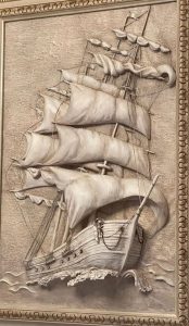 تابلو سازی اشی مشی ساخت تابلو برجسته دست‌ ساز تابلو پتینه تابلو لوگوی شرکتی در زاهدان قائم