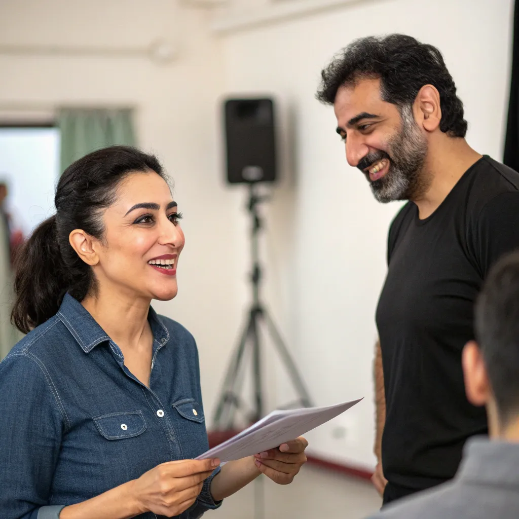 آموزش خندیدن در بازیگری