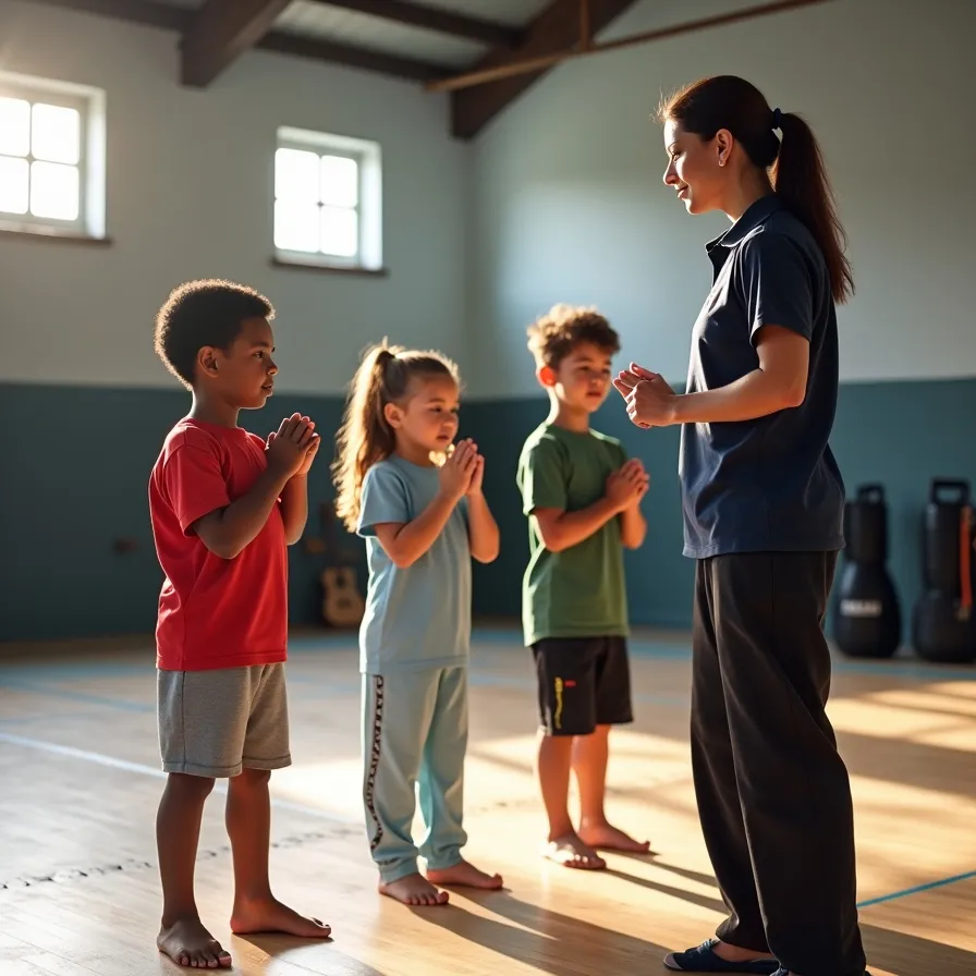 آموزش دفاع شخصی برای کودکان در تهران کامرانیه