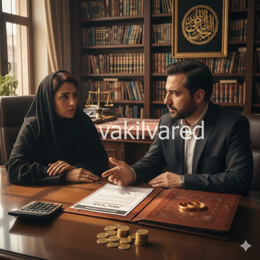 آیا در طلاق توافقی مهریه به زن تعلق میگیرد