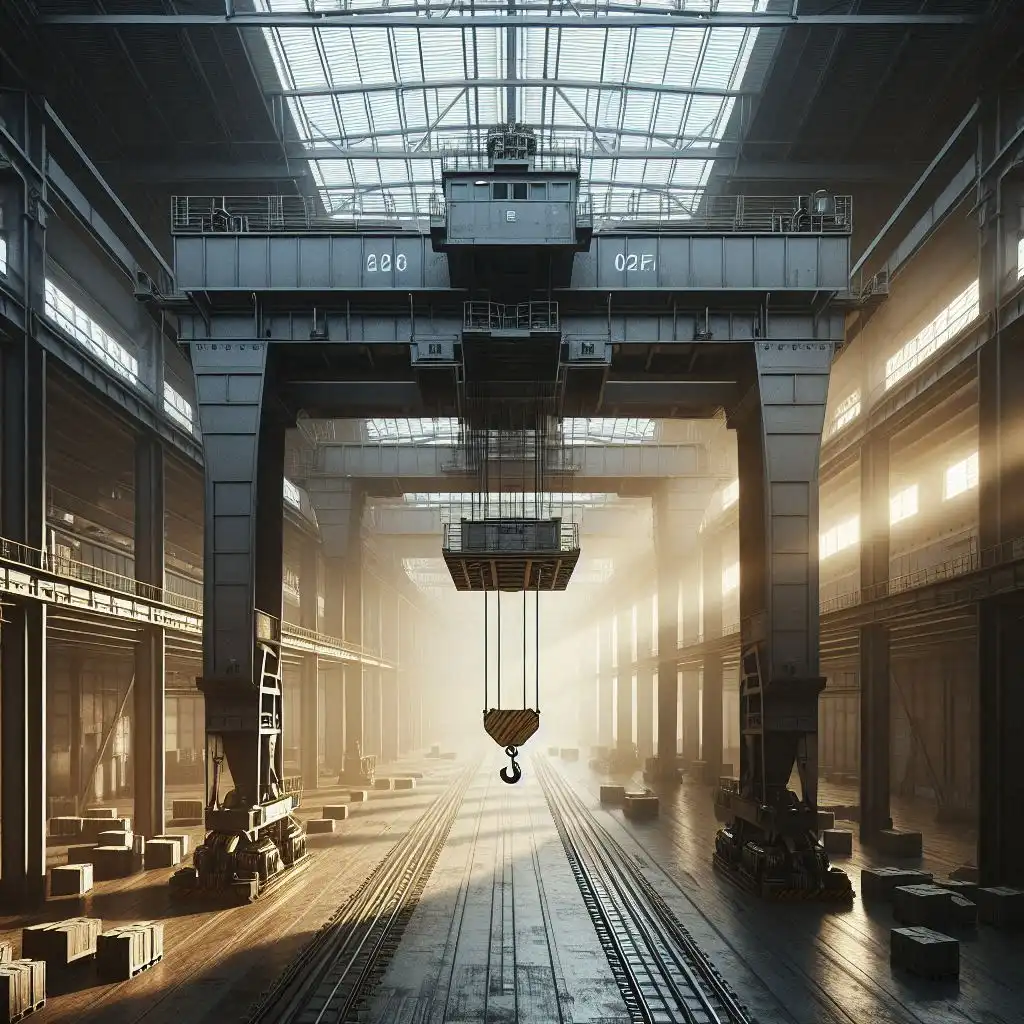 اجاره و نصب جرثقیل سقفی دوپل ۲۰ تن در قزوین