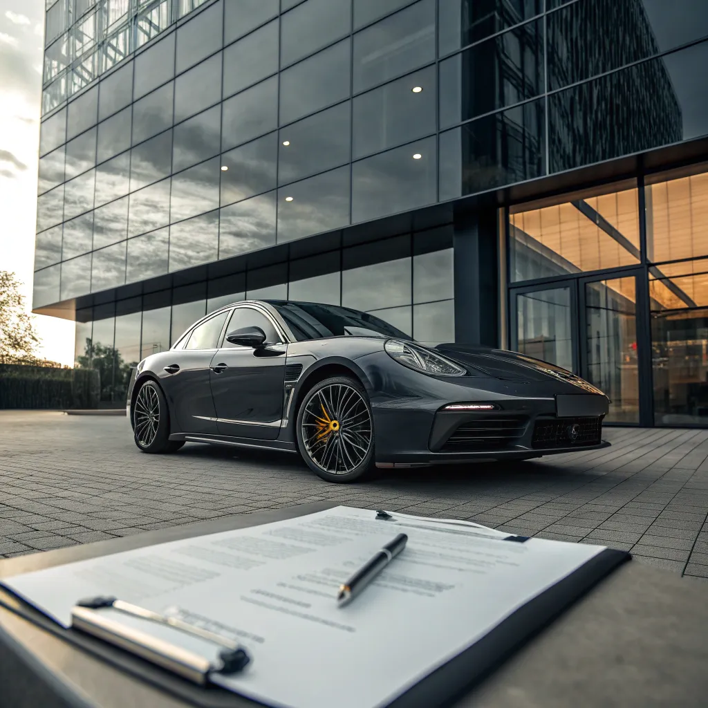 اجاره پورشه پانامرا با پوشش کامل بیمه