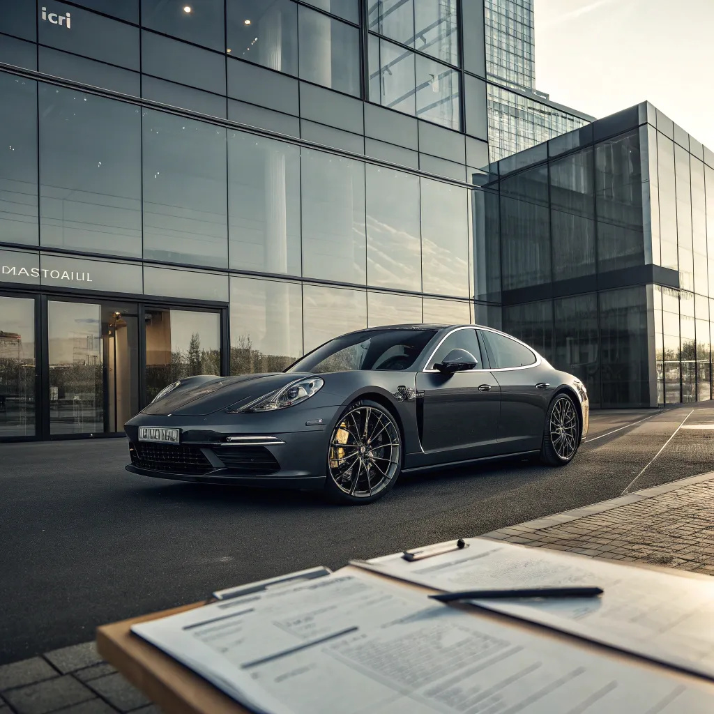 اجاره پورشه پانامرا با پوشش کامل بیمه