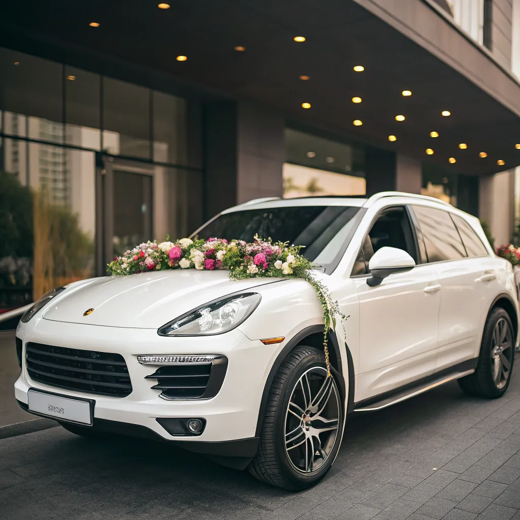 اجاره پورشه کاین برای ماشین عروس