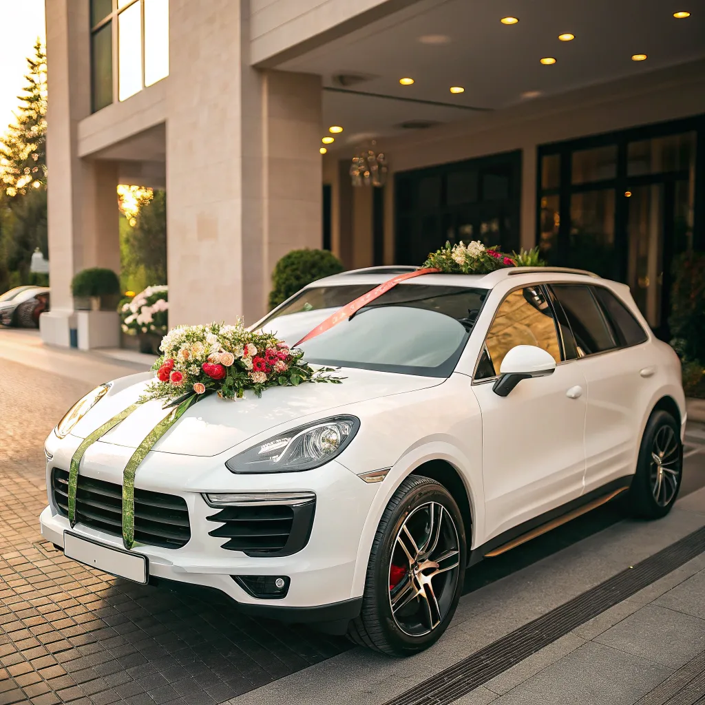 اجاره پورشه کاین برای ماشین عروس