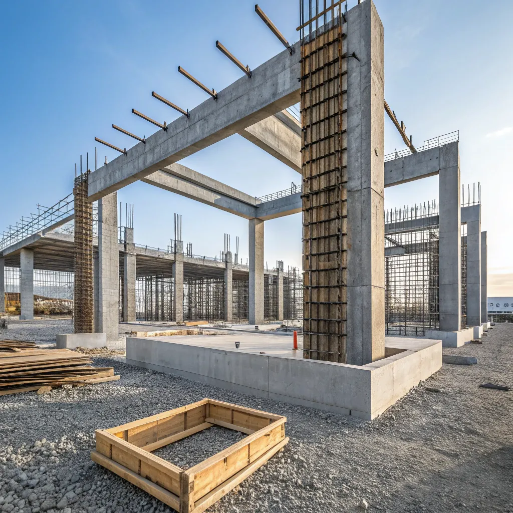 اجرای ساختمان با کلاف‌ های بتن مسلح