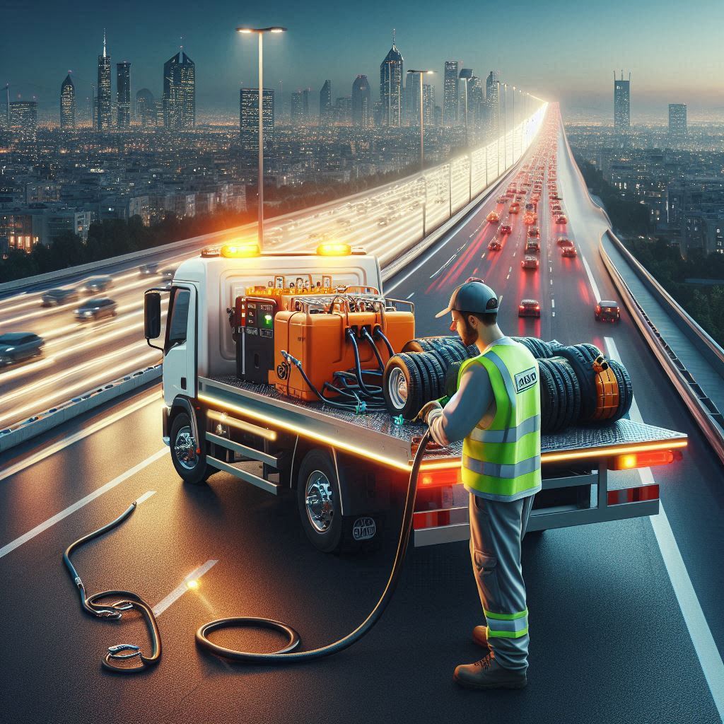 امداد خودرو و سوخت رسانی فوری در تهران بزرگراه مدرس