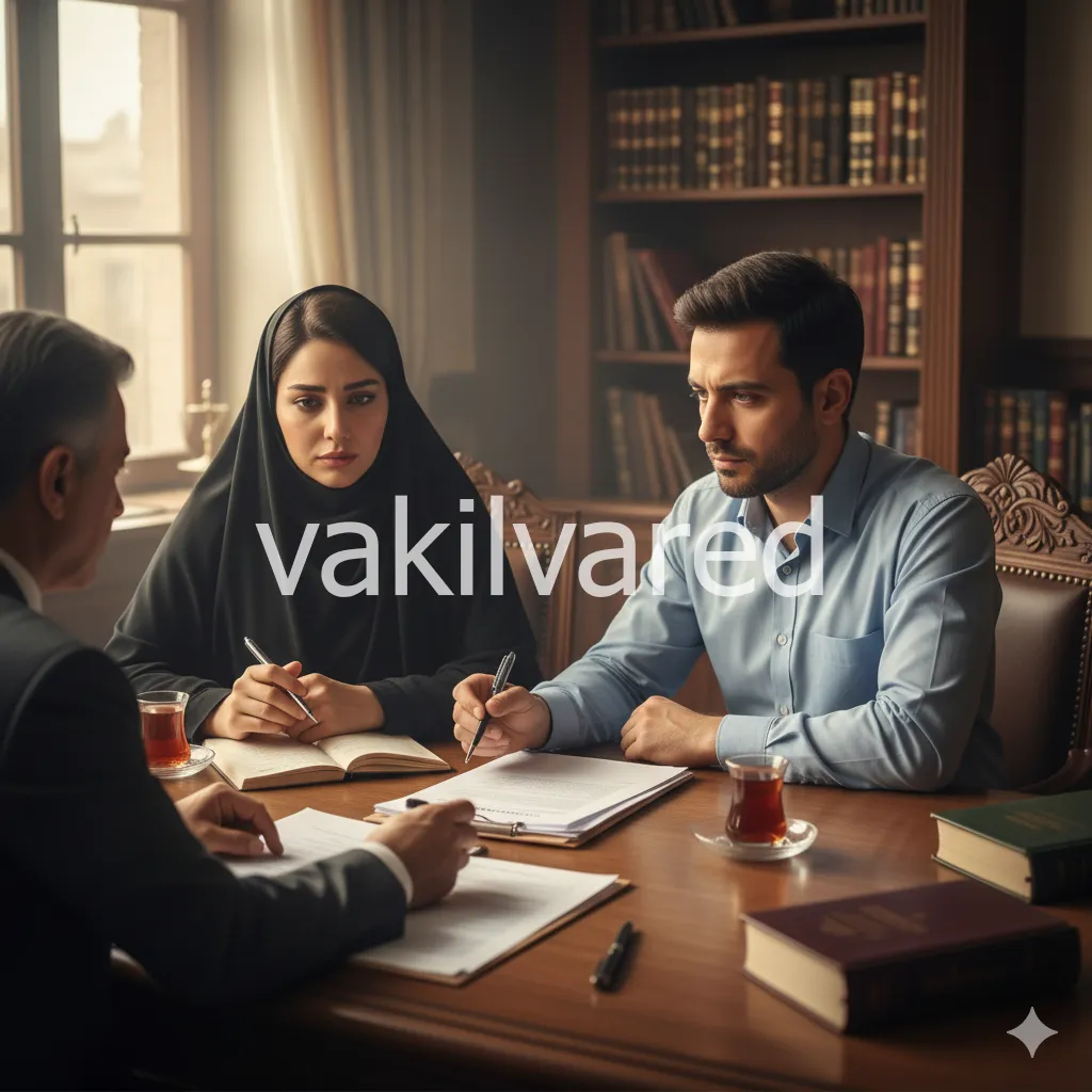 اولین اقدام برای طلاق توافقی