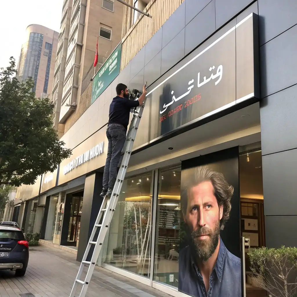 تابلو مغازه فوری در تهران ساخت ۴۸ ساعته