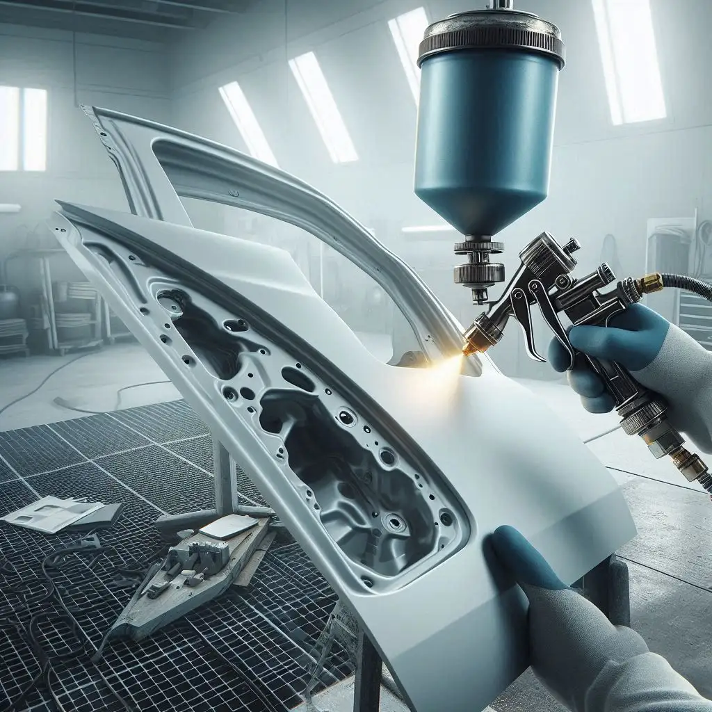 ترمیم رنگ خودرو؛ مراحل صافکاری و نقاشی 1