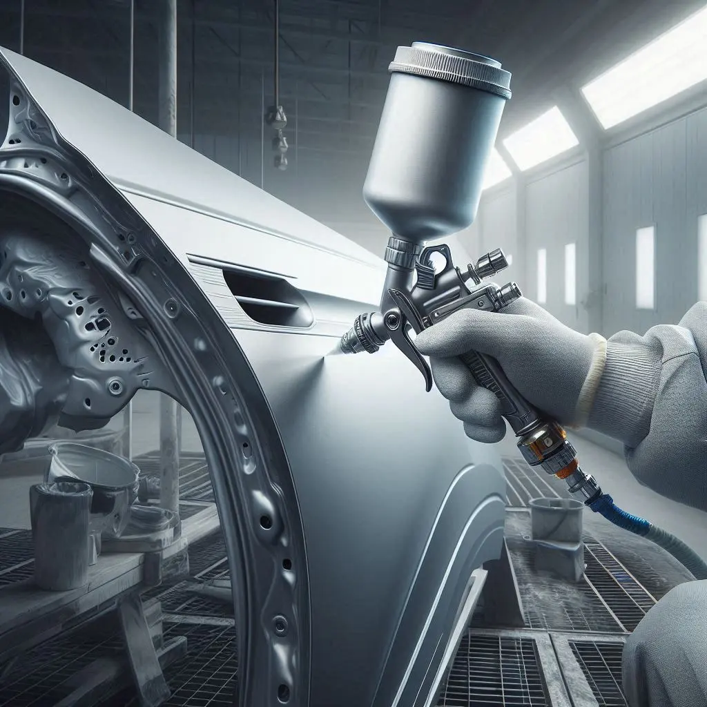 ترمیم رنگ خودرو؛ مراحل صافکاری و نقاشی