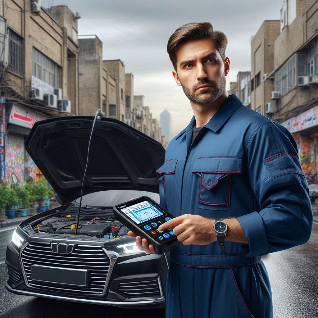 تست باتری خودرو در تهران جردن با تجهیزات حرفه ای 1