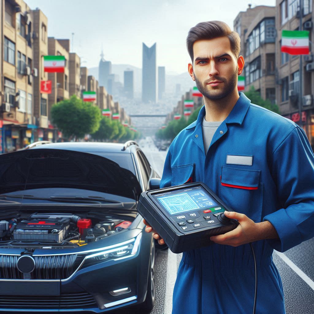 تست باتری خودرو در تهران جردن با تجهیزات حرفه ای 2