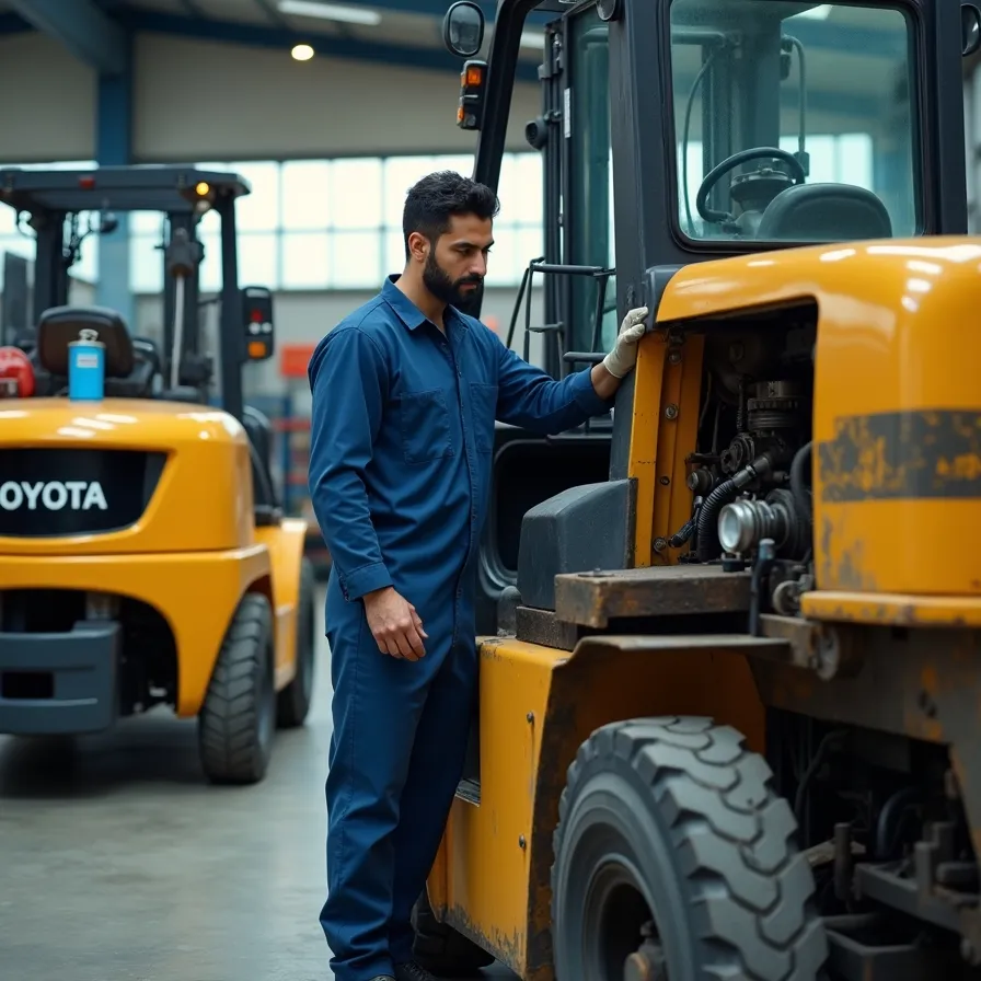 تعمیر لیفتراک تویوتا در تهران شمس آباد