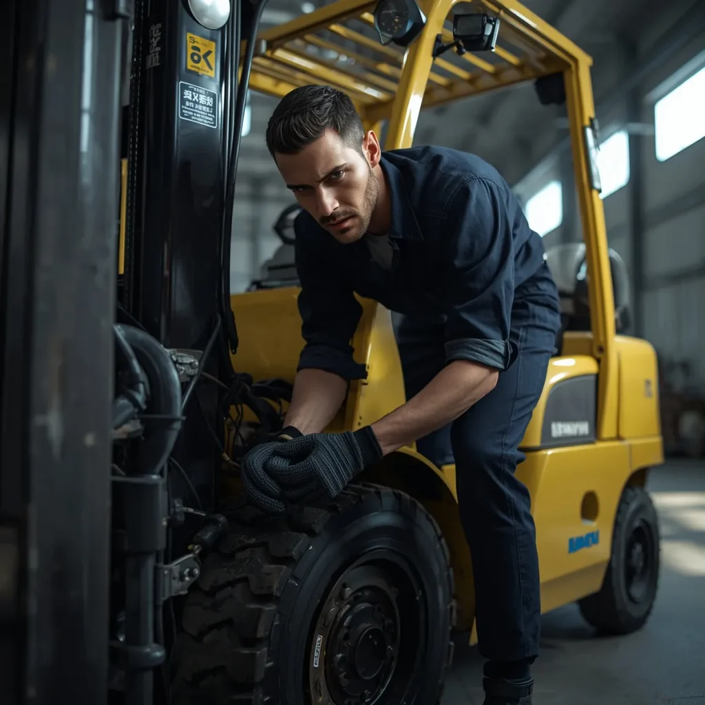 تعمیر لیفتراک کوماتسو در تهران حسن‌ آباد