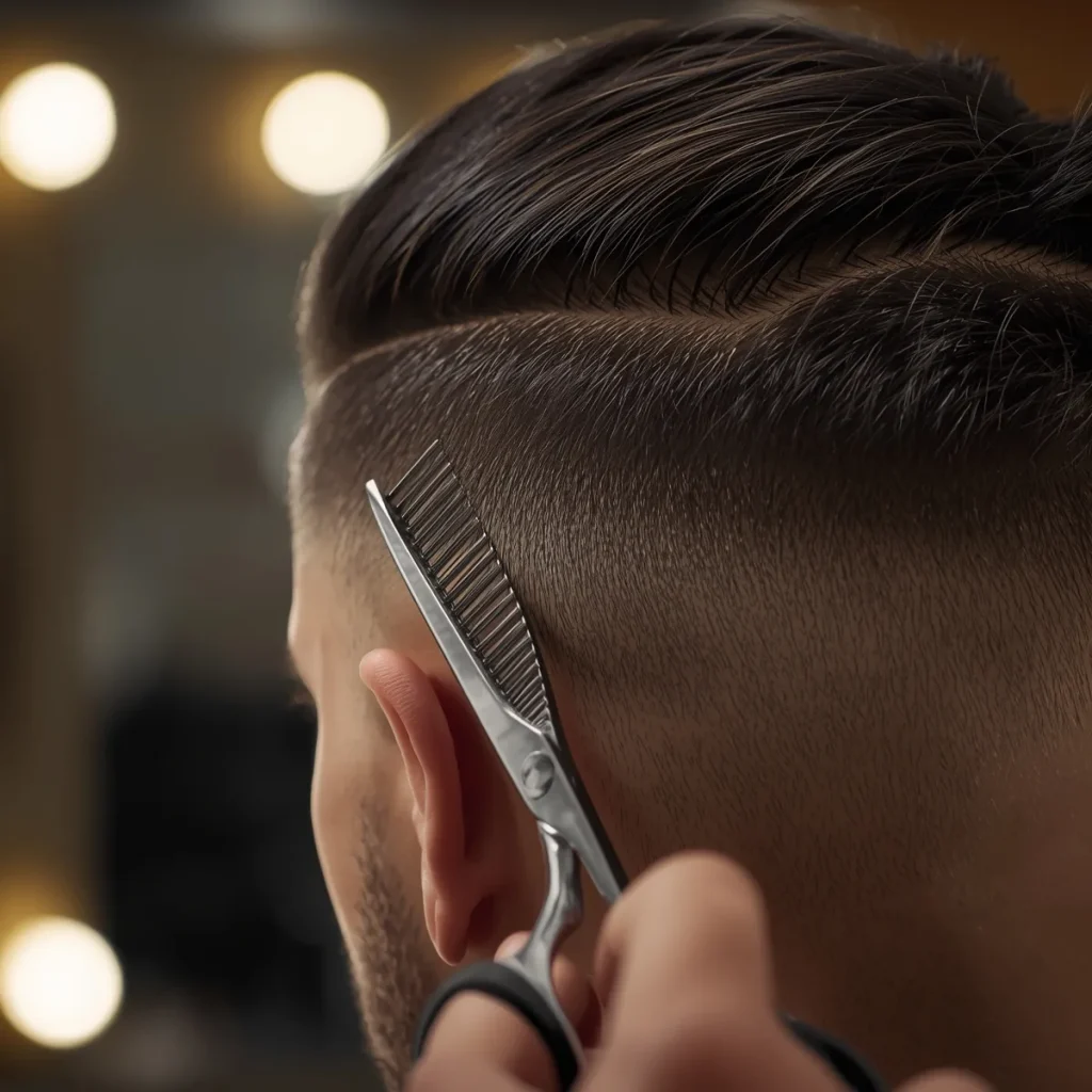 خدمات آموزش مدل موی فرق بغل در تهران الهیه