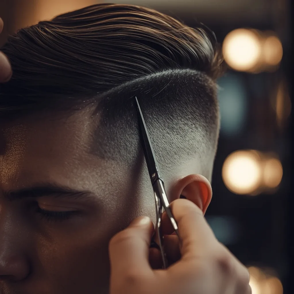 خدمات آموزش مدل موی فرق بغل در تهران فرمانیه 2